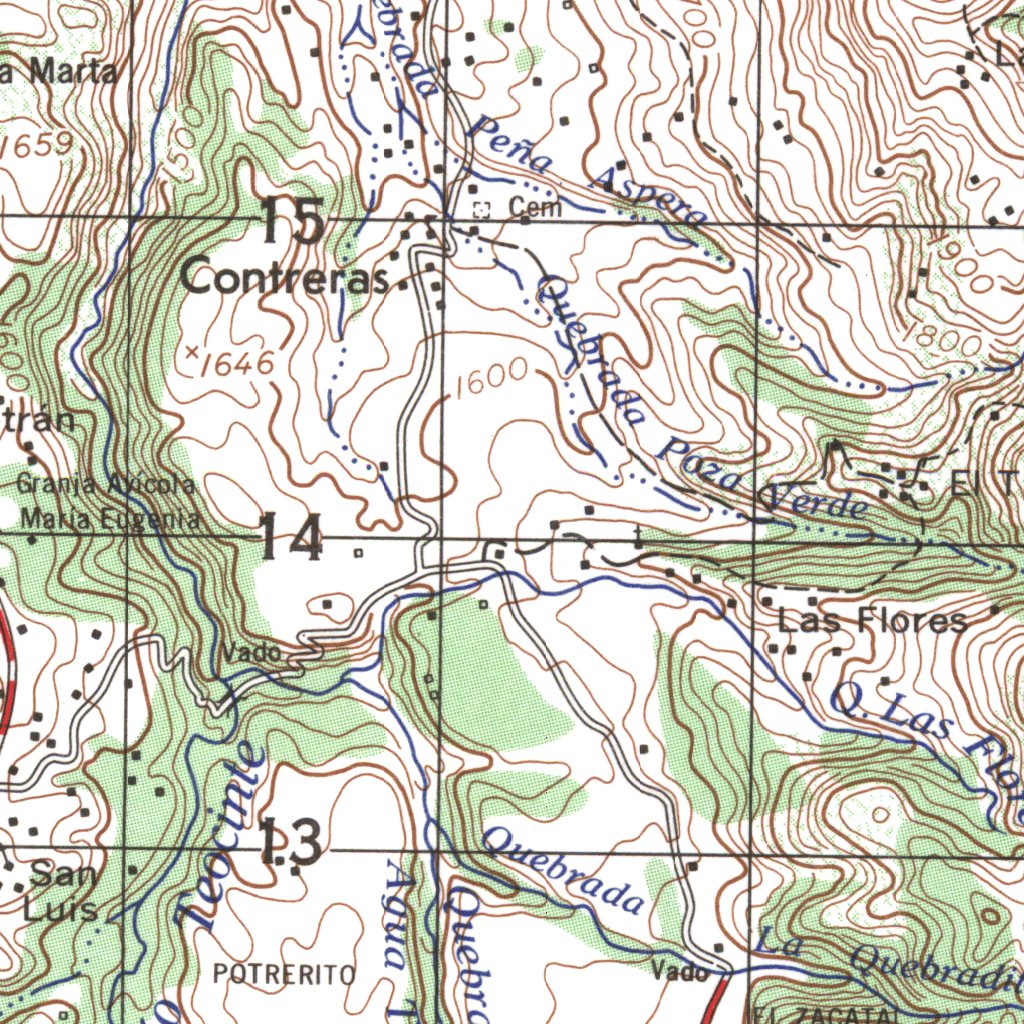 Guatemala 50K 2159-4 Map by Land Info Worldwide Mapping LLC | Avenza Maps