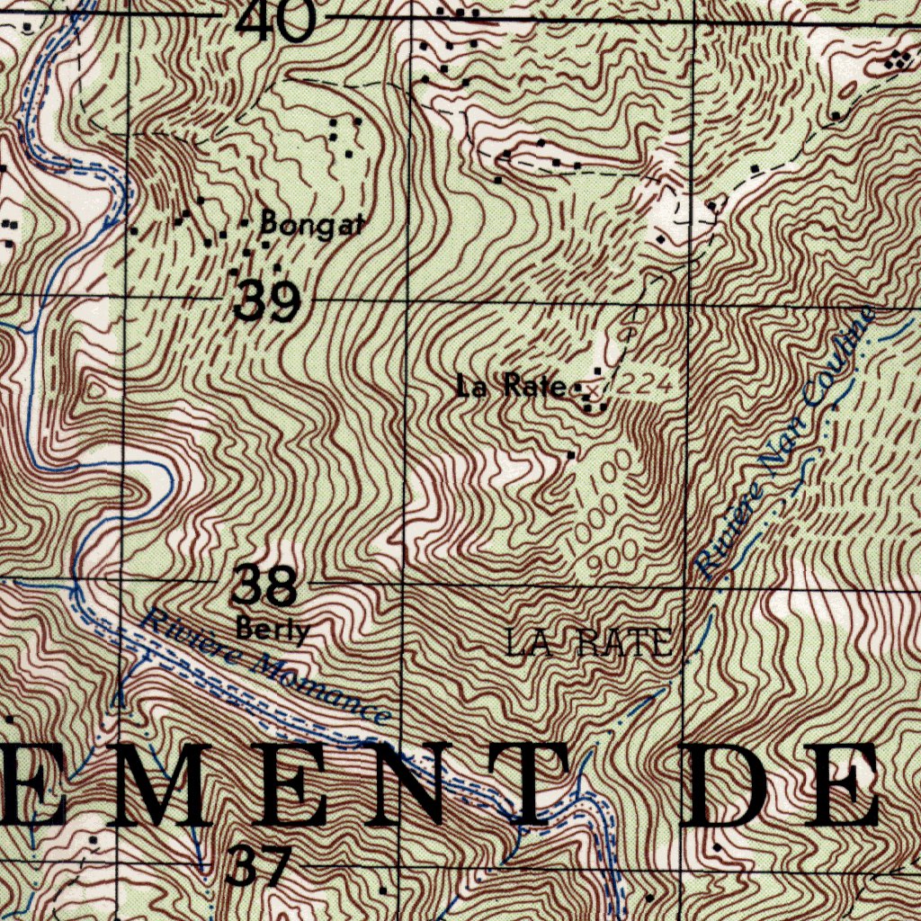 5771-3 Fond Ferrier Map by Land Info Worldwide Mapping LLC | Avenza Maps