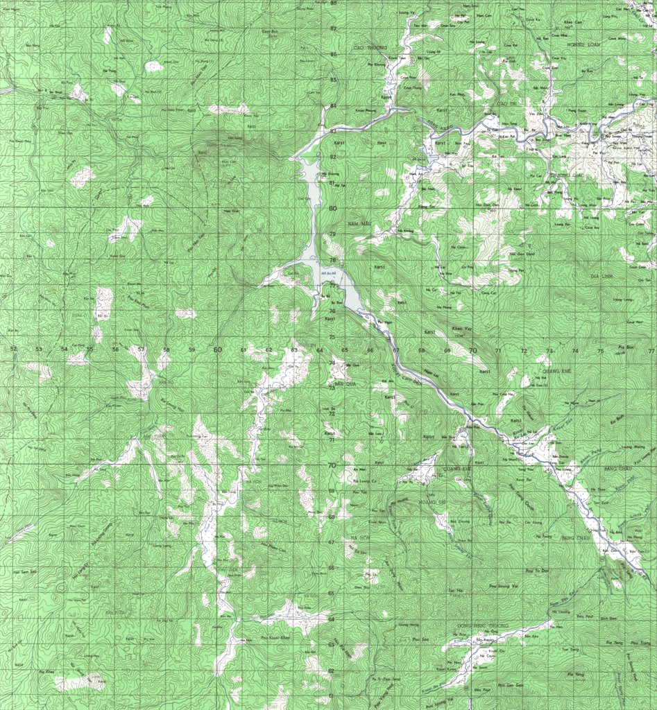 Vietnam 50K 6153-4 Map by Land Info Worldwide Mapping LLC | Avenza Maps