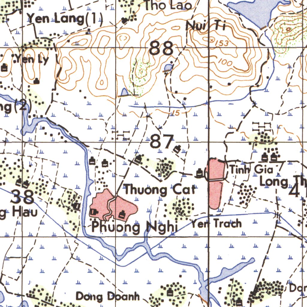 Vietnam 50K 6046-1 Map by Land Info Worldwide Mapping LLC | Avenza Maps
