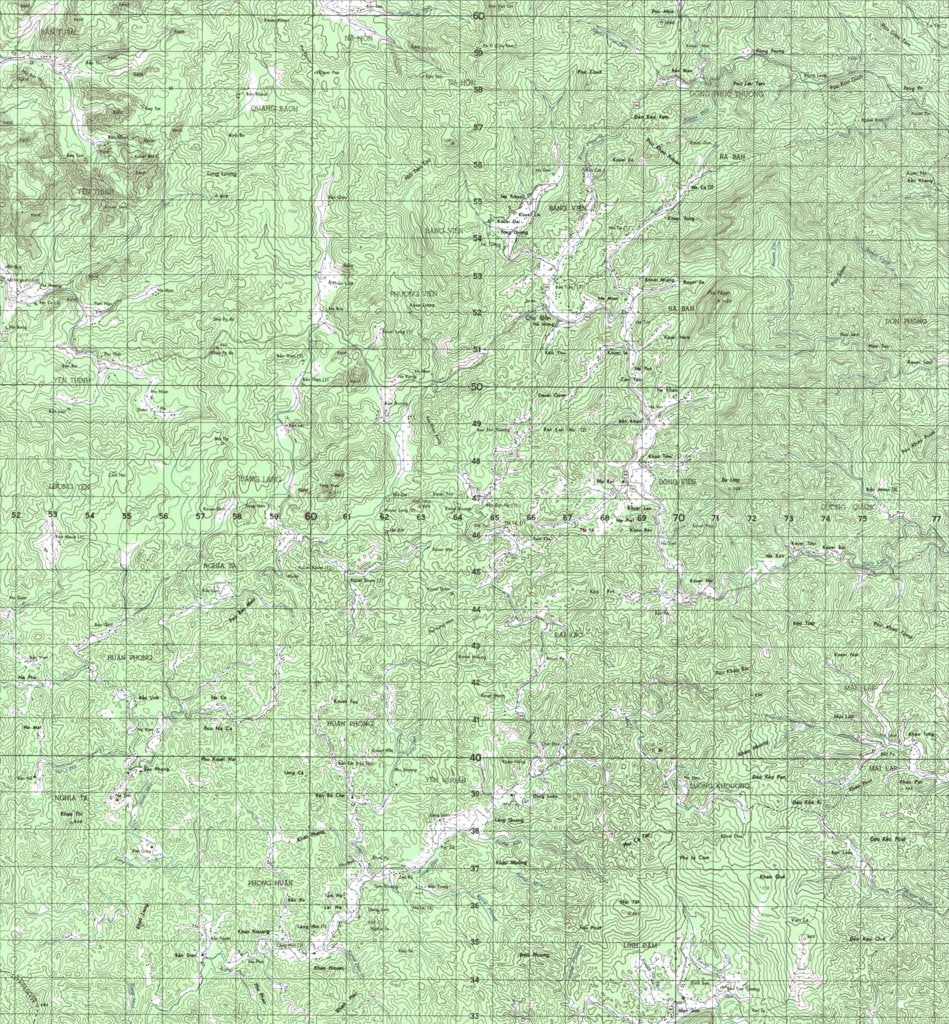 Vietnam 50K 6153-3 Map by Land Info Worldwide Mapping LLC | Avenza Maps