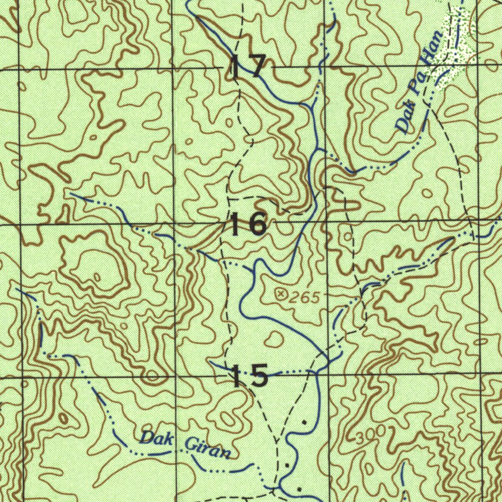 Vietnam 50K 6636-2 Map by Land Info Worldwide Mapping LLC | Avenza Maps