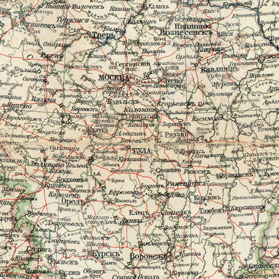 European Russia General Map, 1910 Preview 2