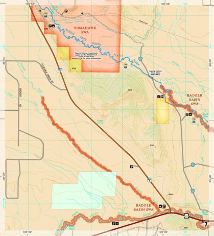 2301 Middle Fork South Platte (map 07) Preview 1