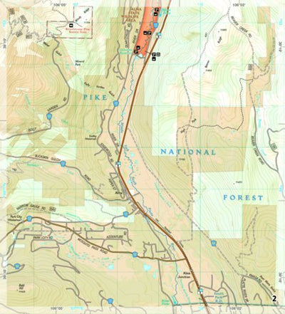 2301 Middle Fork South Platte (map 02) Preview 1