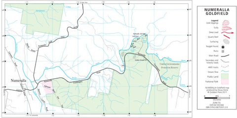 Numeralla Gold Map Preview 1