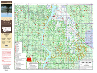 Kootenai NF District Map Rexford Fortine 2017 Preview 1