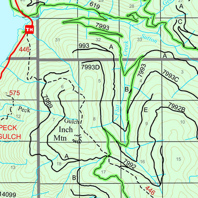 Kootenai NF District Map Rexford Fortine 2017 Preview 2