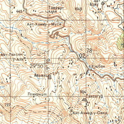 Morocco 100k H-29-78 Preview 2