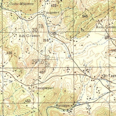 Morocco 100k H-29-100 Preview 2