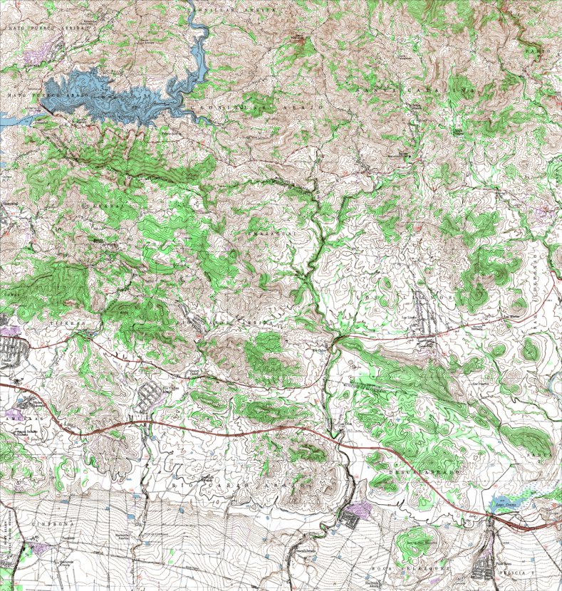 Puerto Rico 20K R18066A4 Map by Land Info Worldwide Mapping LLC ...
