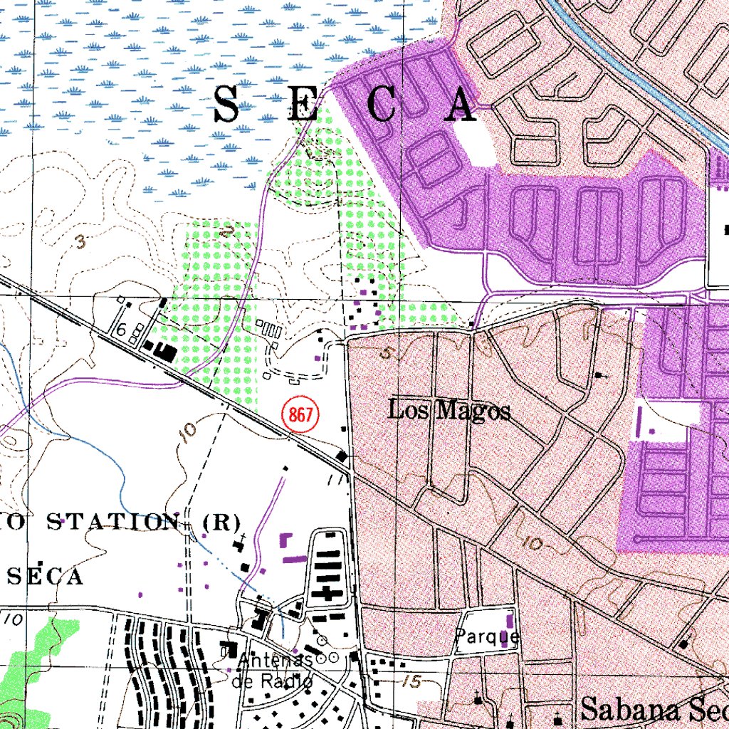 Puerto Rico 20K R18066D2 Map by Land Info Worldwide Mapping LLC ...