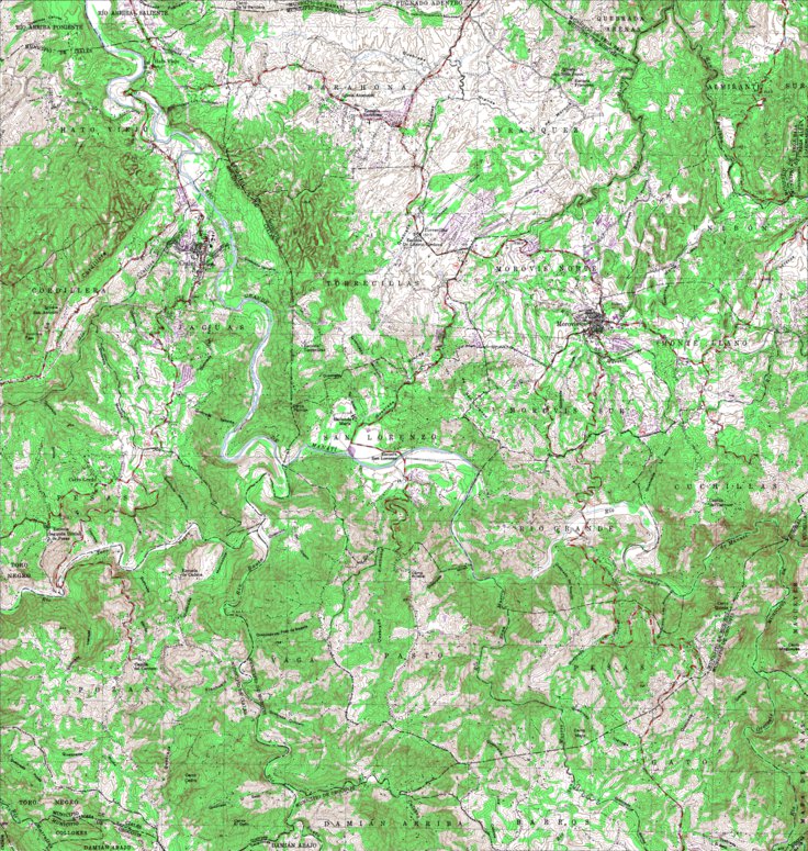 Puerto Rico 20K R18066C4 Map by Land Info Worldwide Mapping LLC ...