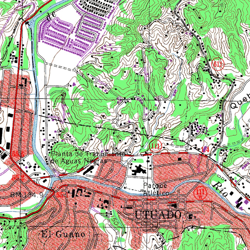 Puerto Rico 20K R18066C6 Map by Land Info Worldwide Mapping LLC ...