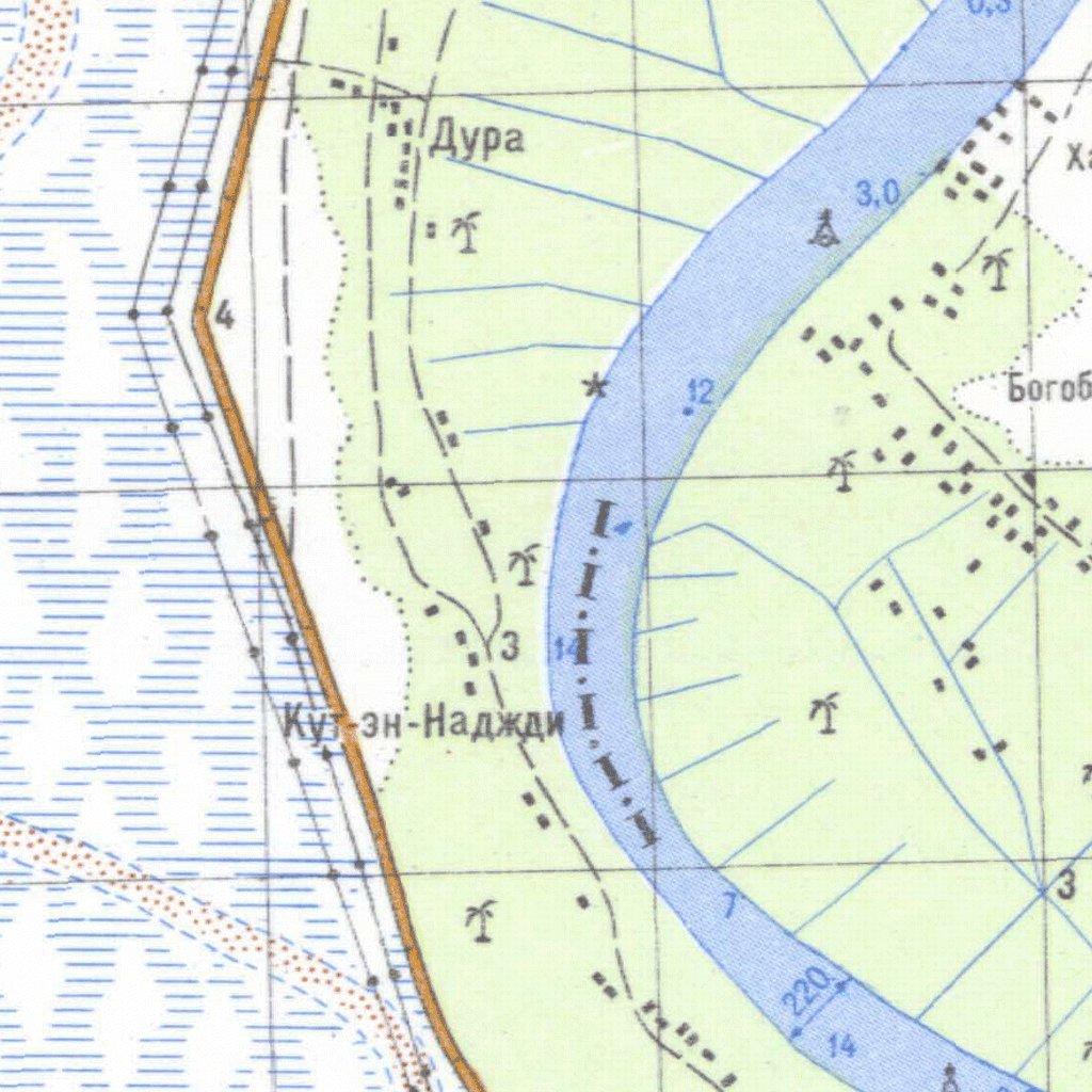 Kuwait 100K 0839061 Map by Land Info Worldwide Mapping LLC | Avenza Maps