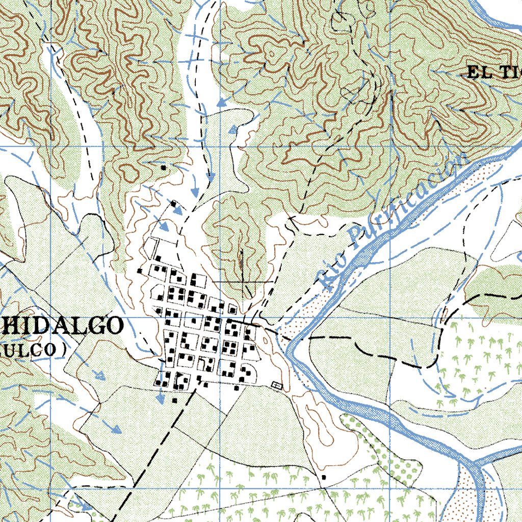 Miguel Hidalgo (E13B31) Map by Land Info Worldwide Mapping LLC | Avenza ...