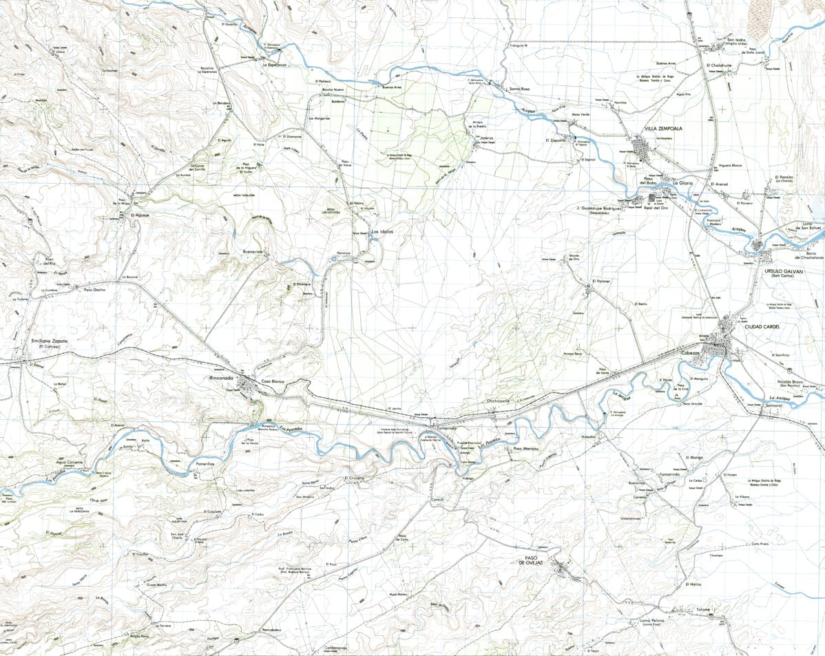 Ciudad Cardel (E14B38) Map by Land Info Worldwide Mapping LLC | Avenza Maps