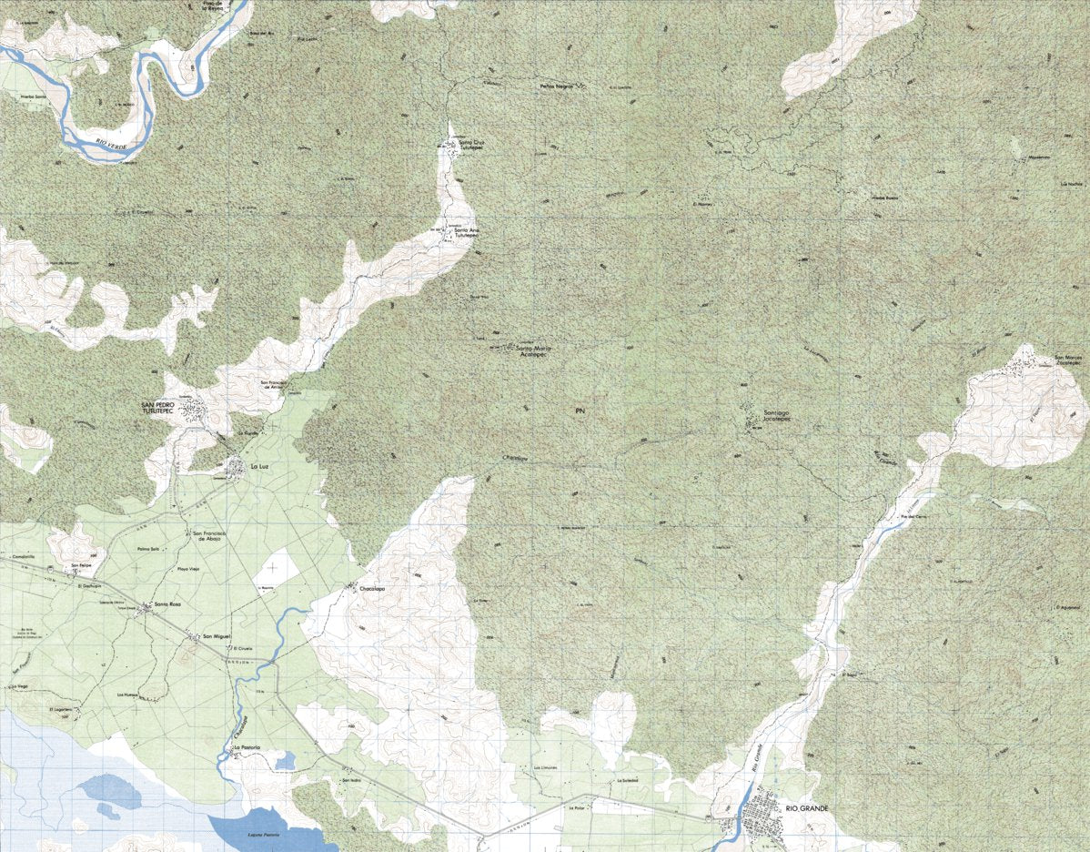 Río Grande (E14D85) Map by Land Info Worldwide Mapping LLC | Avenza Maps
