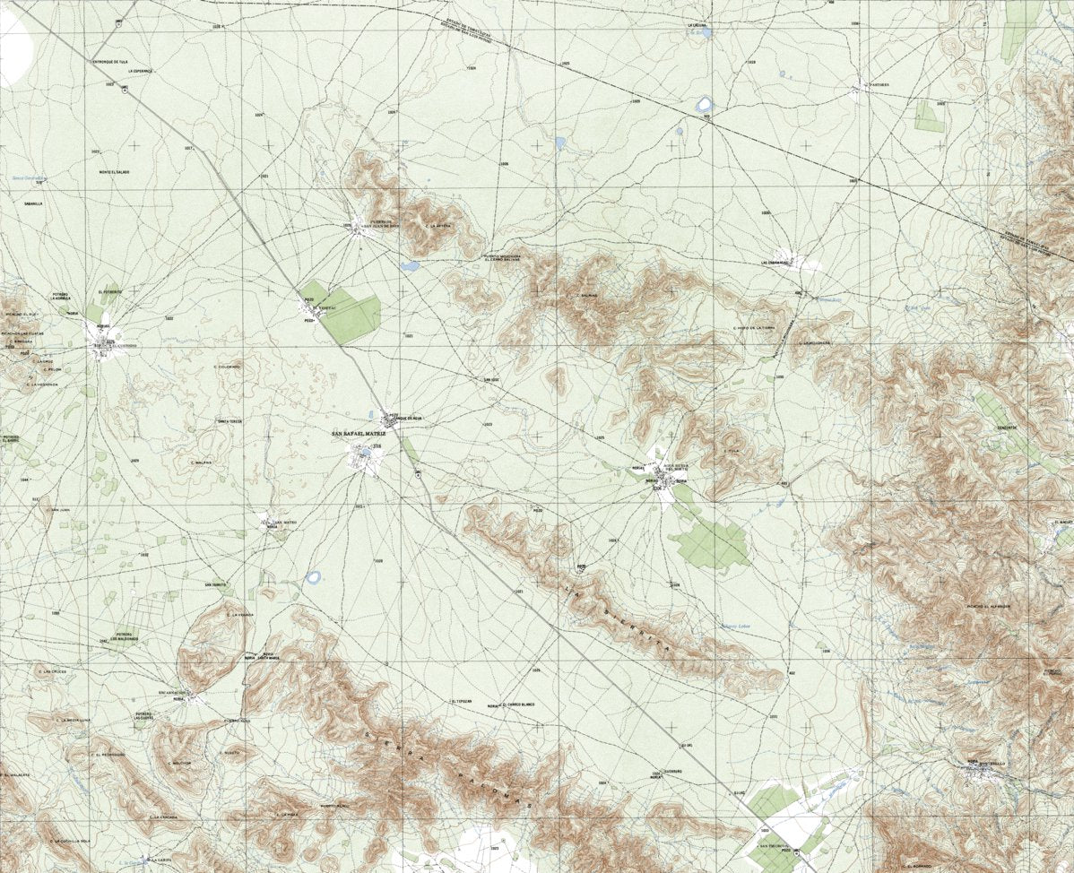 San Rafael Matríz (F14A67) Map by Land Info Worldwide Mapping LLC ...