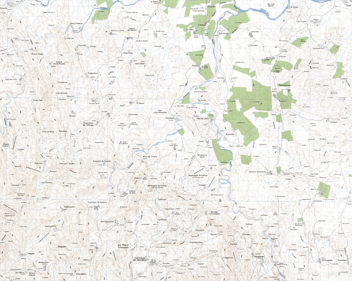Cuetzalan (F14D85) Map by Land Info Worldwide Mapping LLC | Avenza Maps