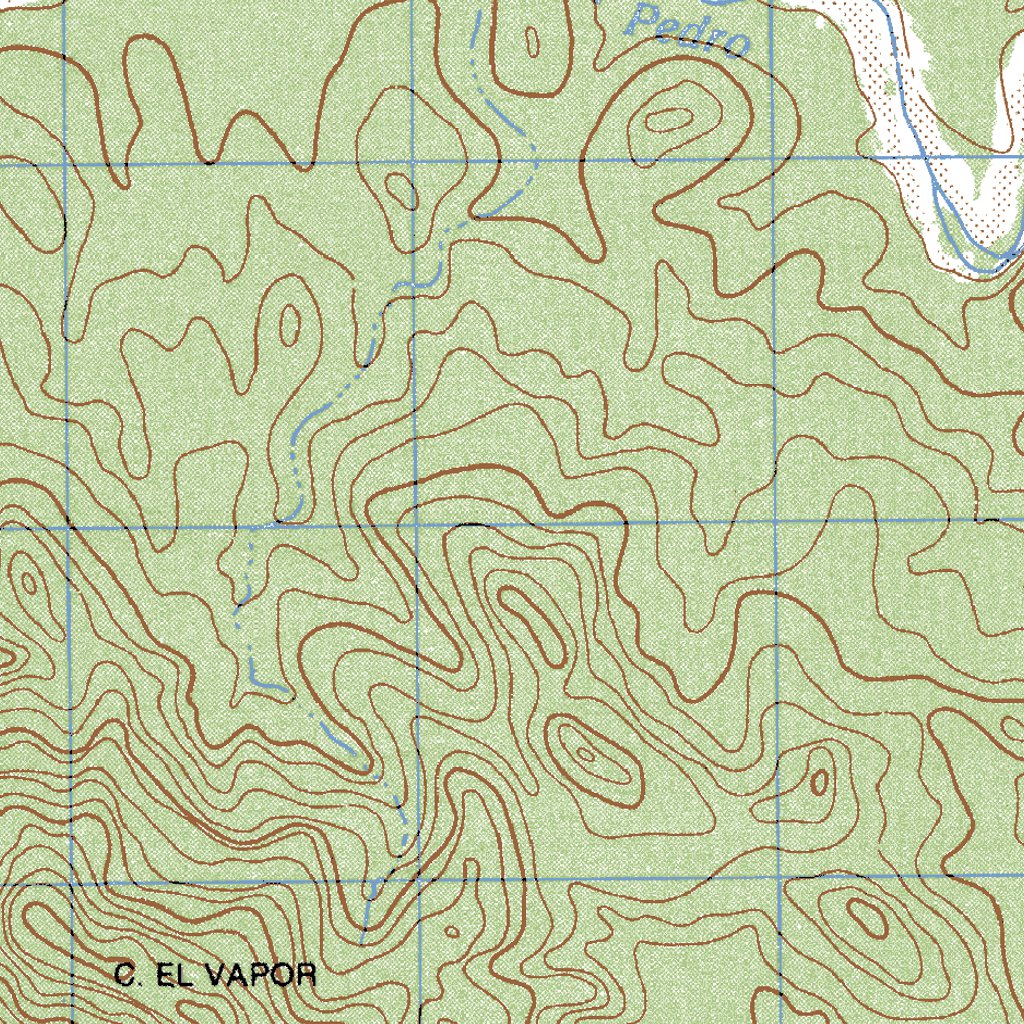 San Francisco Javier De Satevó (G13A16) Map by Land Info Worldwide ...