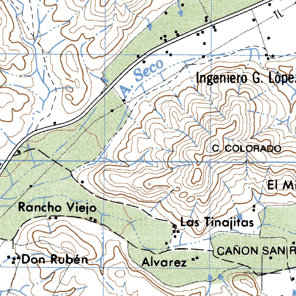 Pounta Crete Map Punta Colonet (H11B43) Map by Land Info Worldwide Mapping LLC | Avenza Maps