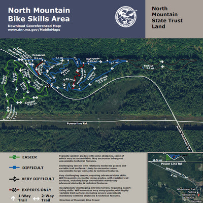 North Mountain Bike Skills Area Preview 1
