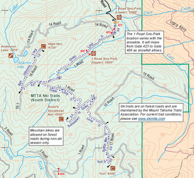 Elbe Hills and Tahoma State Forests Preview 3