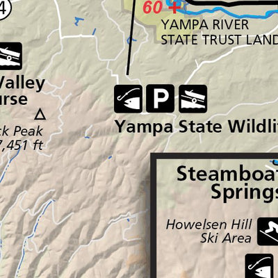 Yampa River Map - Fish Colorado Preview 2