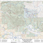 Two Mile, Slaughter Flat and La Sal/Geyser Pass ATV/OHV Trail System Map Preview 1