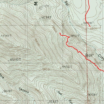 Two Mile, Slaughter Flat and La Sal/Geyser Pass ATV/OHV Trail System Map Preview 2