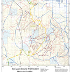 Hook and Ladder San Juan County, Utah ATV / OHV Trail System Map Preview 1