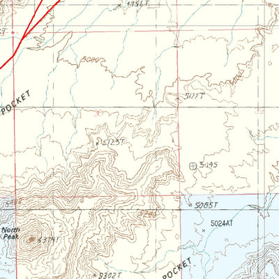 Falls-Missile Trail and Davis Canyon San Juan County Utah ATV/OHV Trail System Map Preview 2