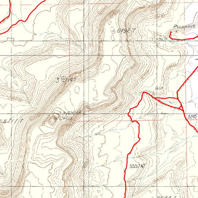 Falls-Missile Trail and Davis Canyon San Juan County Utah ATV/OHV Trail System Map Preview 3