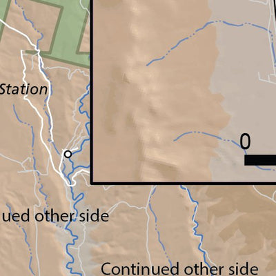 Pecos River Fishing Map New Mexico Preview 2