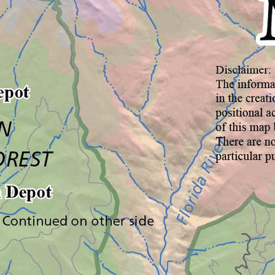 Animas River Fishing Map Preview 2