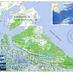 Isla Grande de Tierra del Fuego 1/750.000 Preview 1