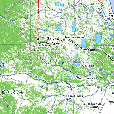 Isla Grande de Tierra del Fuego 1/750.000 Preview 2