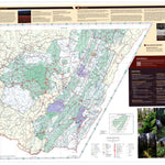 Monongahela NF Forest Visitor Map - South Preview 1