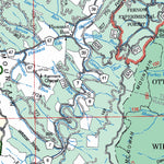 Monongahela NF Forest Visitor Map - North Preview 2
