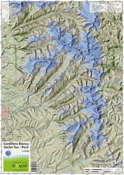 Cordillera Blanca (South) 1/75.000 Preview 1