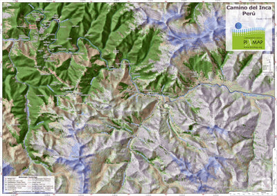 Camino del Inca 1/50.000 Preview 1