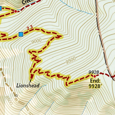 602 Vail Local Trails (North Vail Trail & Lionshead Inset) Preview 3