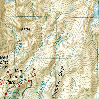 TI00001014 Wonderland Trail (map 03) Preview 3