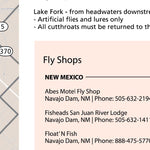 Conejos River Fishing Map - Colorado Preview 2