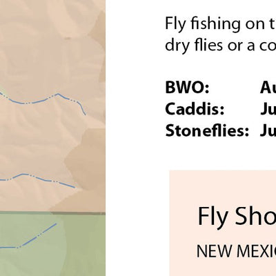 Rio Costilla Fishing Map - New Mexico Preview 2