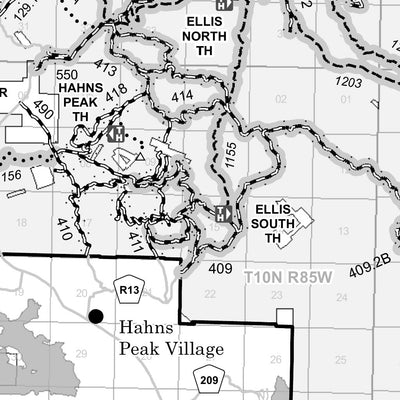 Routt NF - Parks Ranger District - MVUM Preview 3