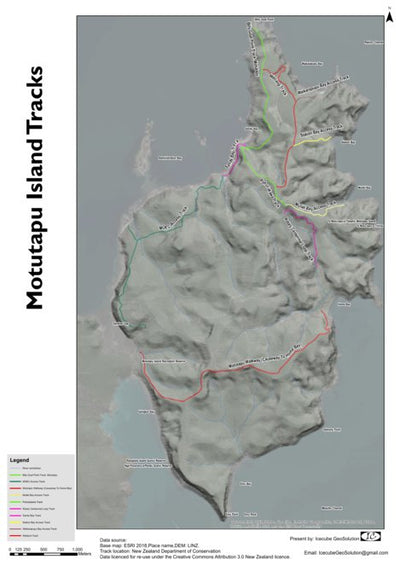 Motutapu Island tracks Preview 1