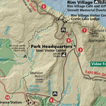 Crater Lake National Park - NPS Map - Hike Oregon - Bike Oregon Preview 3