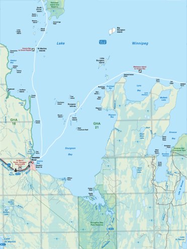 Map56 Dauphin River - Manitoba Backroad Mapbooks Preview 1